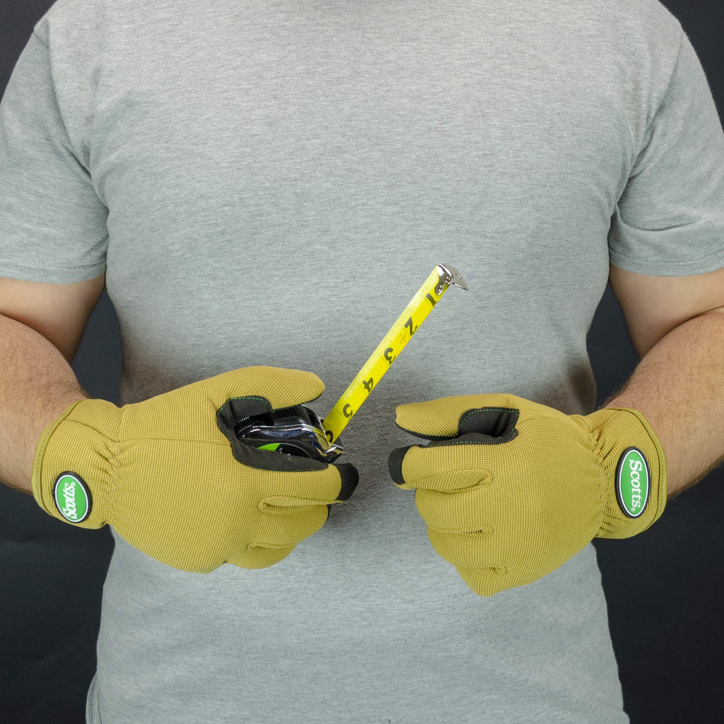 Amazon.com : Scotts Men's High-Dexterity Synthetic Leather Palm